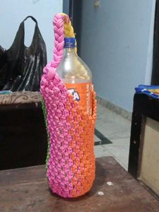 Handmade Macrame Bottle Holder