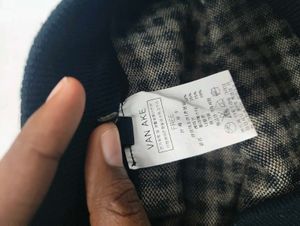 Checked Midi Skirt