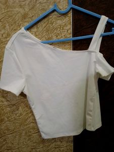 White Crop Top