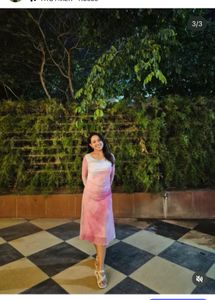 Mesh Tie-Dye Ruched Dress