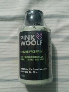 Pink Woolf Cooling Facewash for Acne Prone Skin