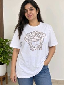 🔥 BUY 1, GET 1 FREE🔥White Graphic T-Shirt