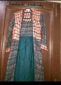 Elegant Kurta Set with Jacket attach
