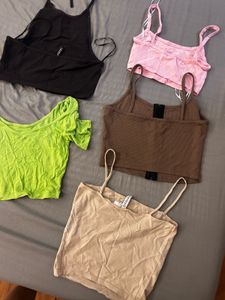 set of 5 Tank Tops