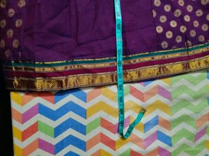 Elegant Purple Anarkali Dress