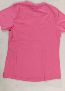 Lacoste Pink Crew Neck T-Shirt