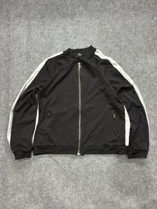 Men's Black & White Track Jacket