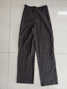 Chic Plaid Trousers