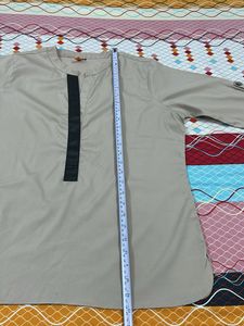 Women's Beige Formal oversized top