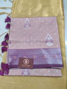 Soft silk saree with rich pallu