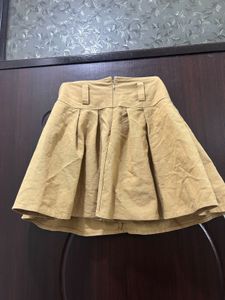 Stylish Pleated A-Line Skirt