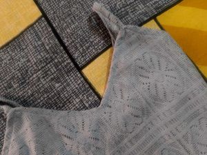 Grey Patterned Top