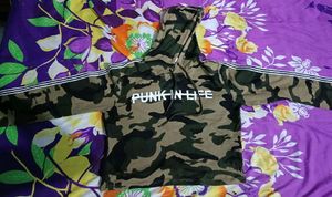Camo "Punk-In Life" Hoodie Winter