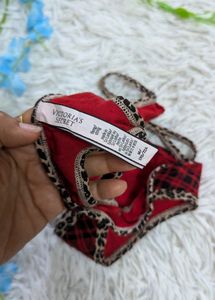 Stretch Cotton Strappy Thong