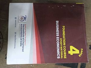 CA Foundation Course Textbooks - Accounting, Busin