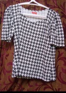 Black And White Top