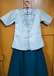 Kids Ethnic Skirts &amp; Top(set of 3)