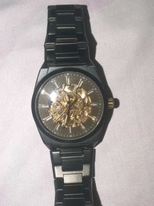Fossil Skeleton Automatic Watch