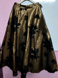 Black Embellished Lehenga set