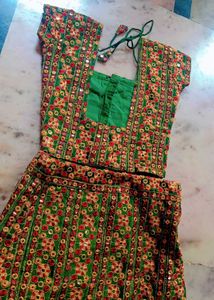 Embroidered Lehenga Set