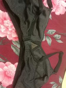 Comfortable Beige &amp; Black Bras (2-Pack)
