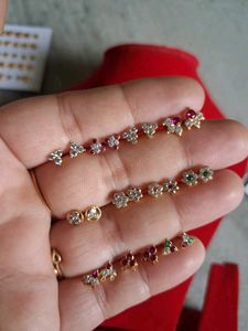 beautiful new stud earrings