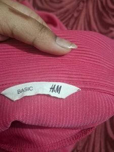 Stylish Pink Oversized Shirt