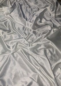 silk White sareee