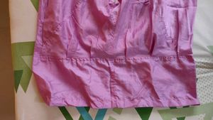 Lavender Embroidered Kurti Set With Dupatta