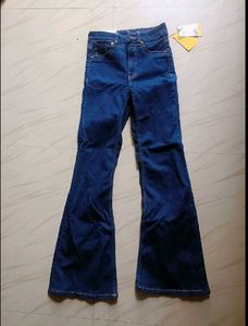 High Waisted Flare Jeans