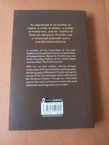 Benjamin Franklin Autobiography