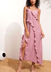 Ruffled Maxi Dress