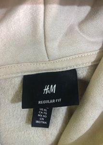 H&amp;M Regular fit Beige Hoodie "New York Co. 83"