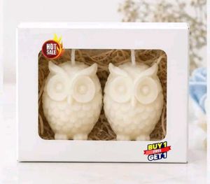 Lakshmi Owl Candle - Diwali Pujan Special
