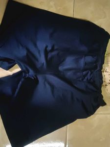 Men's Navy Blue Athletic Shorts