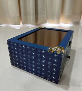 Blue Lantern Design Big Jewelry Box