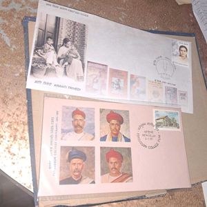 2 First Day Covers (FDC)