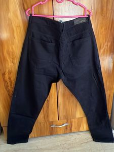 ketch Black cotton trouser-34