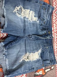 ripped  shorts