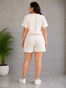 Cream California Print Co-ord Set