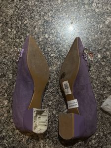 Ket Importa Sparkling Embellished Purple Heels