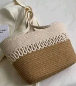 Stylish Rope Tote Bag