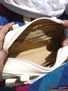Stylish Off-White Handbag