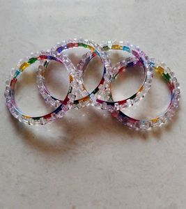 Rainbow Bangles (Set of 4)