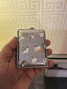 Cute Cat Unicorn pocket mirror
