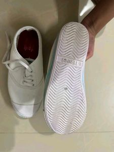 Classic White Canvas Sneakers