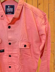 Men's Pink Casual Shirt