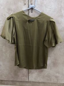 olive green top