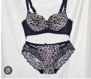 Leopard Print Lingerie Set