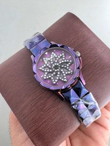 Sparkling Crystal Starburst Watch